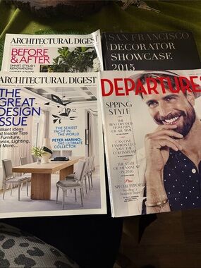 Architectural Digest magazine bundle